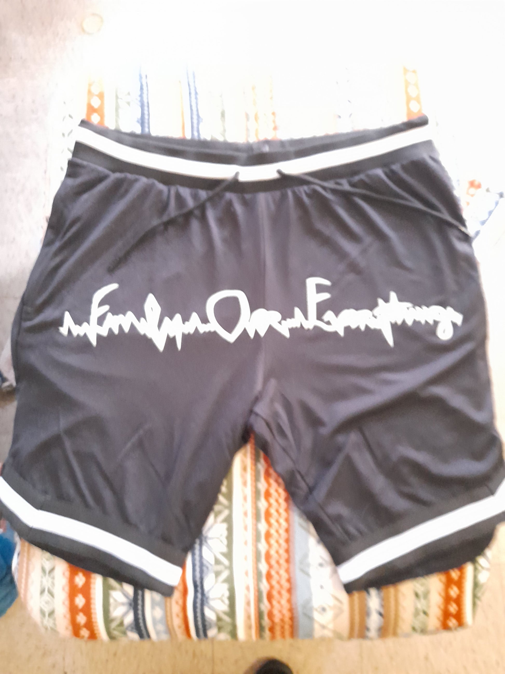 Black F.o.e Athletic shorts