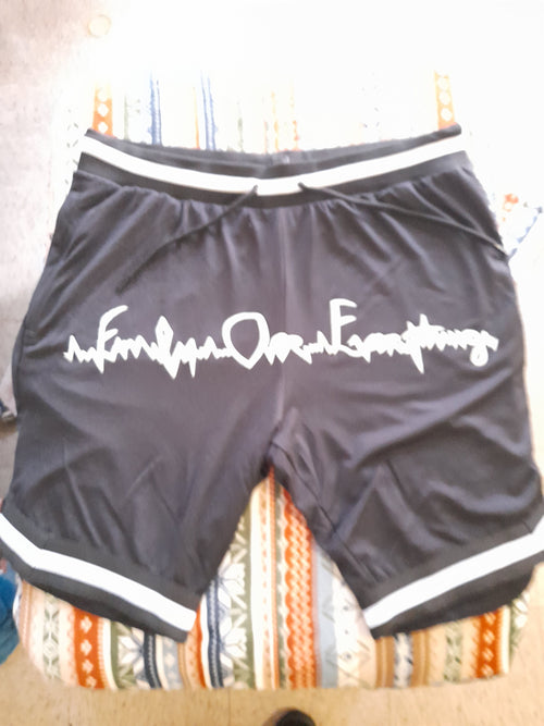 Black F.o.e Athletic shorts