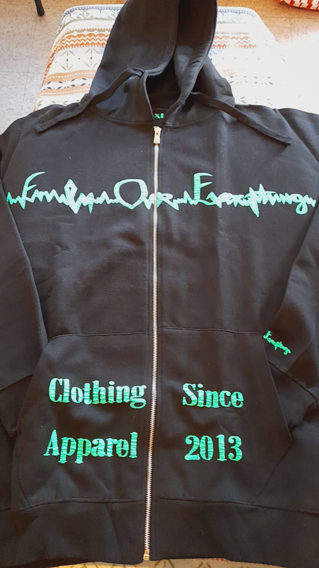 Black F.o.e hoodie