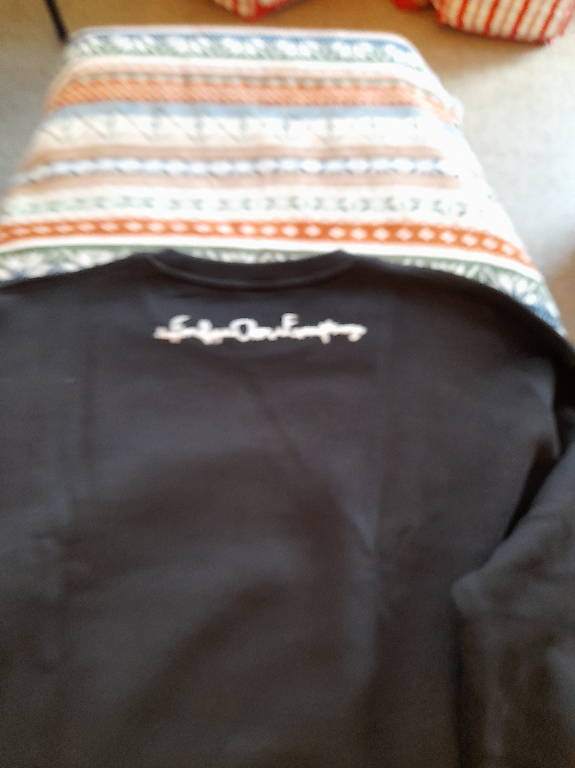 Black F.o.e crewneck