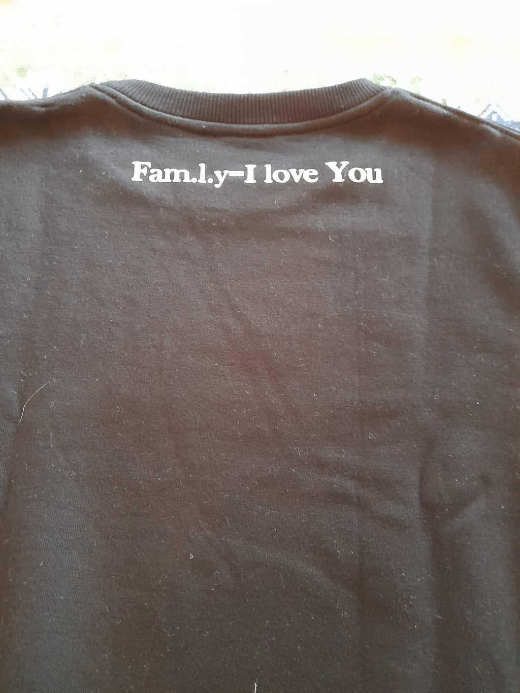 Black F.o.e crewneck
