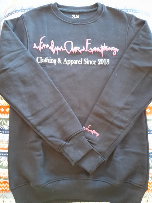 Black F.o.e crewneck